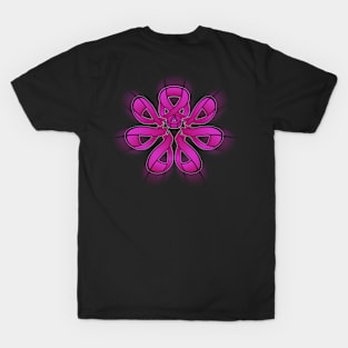 Breast Cancer Ribbon HYDRA Symbol T-Shirt